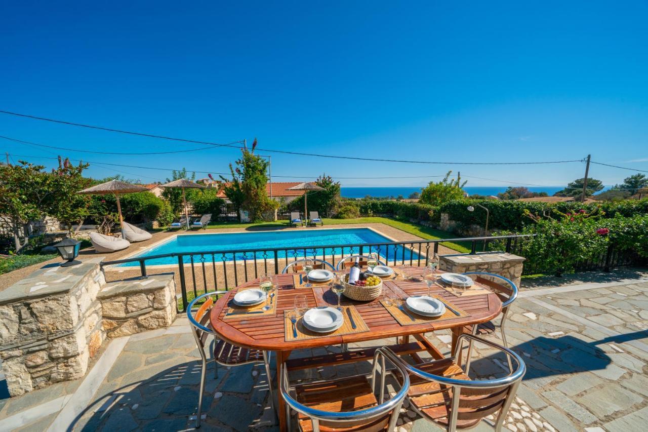Villa Syriti Skala  Bagian luar foto